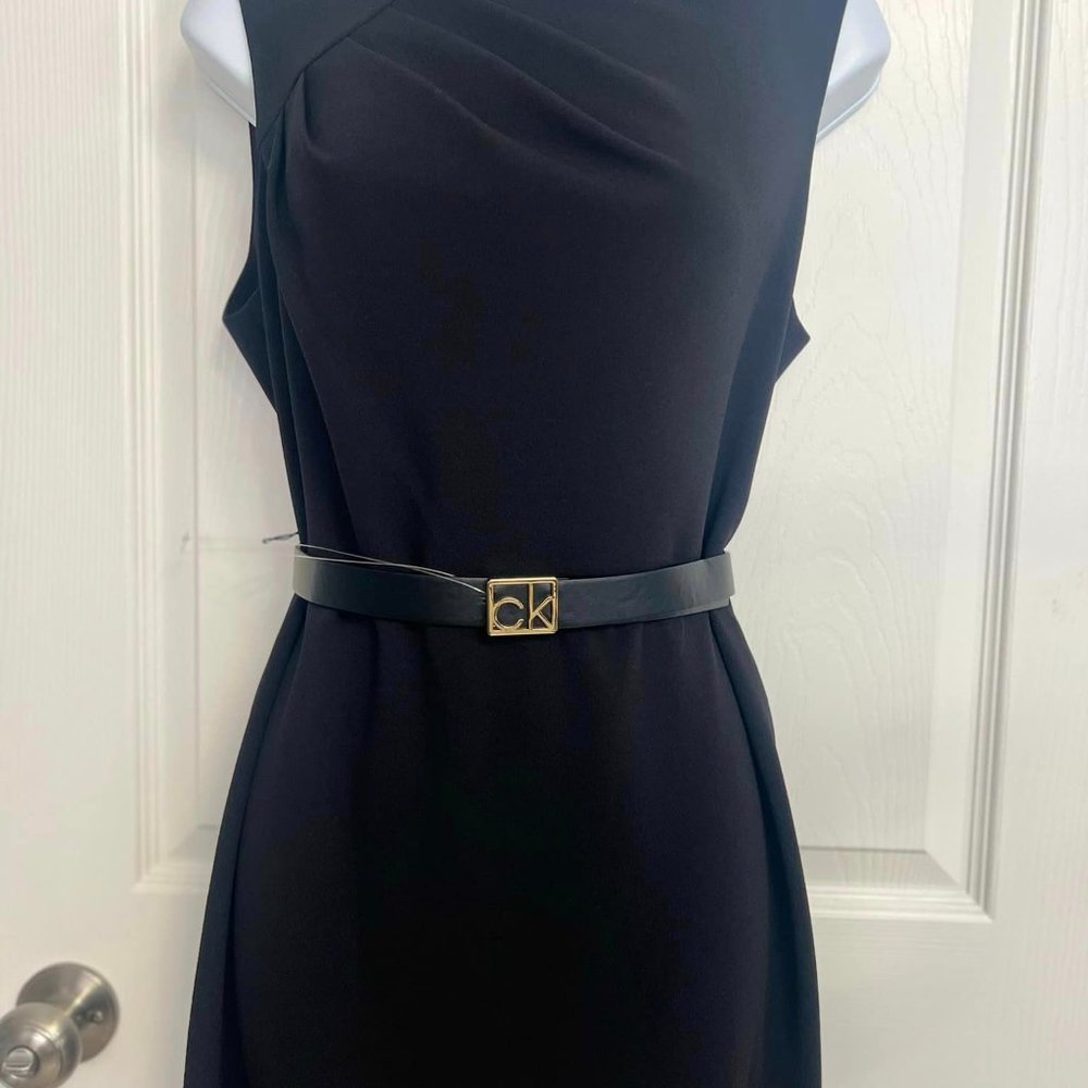 NWT Belted Calvin Klein Dress 10